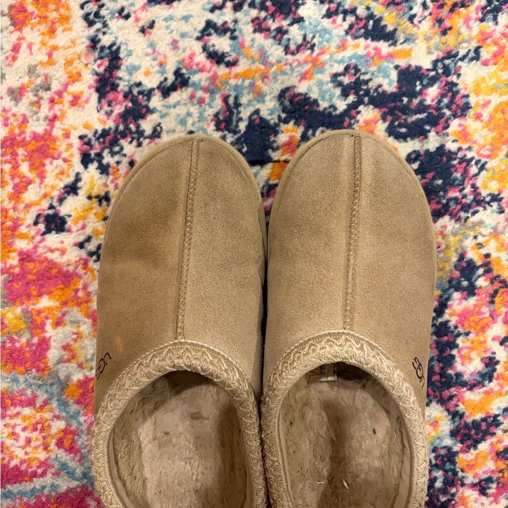 UGG Tan Suede Slippers